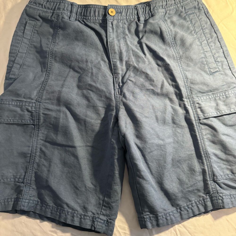 Men’s Island Shores Linen Shorts - size 36